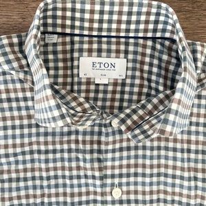 ETON 42 16.5 Slim Fit Casual Dress Shirt